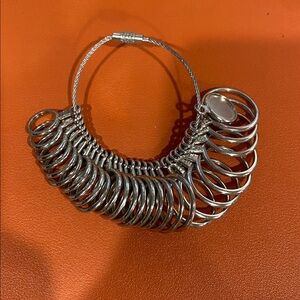 Silver Ring Sizer 0-13 and Half sizes